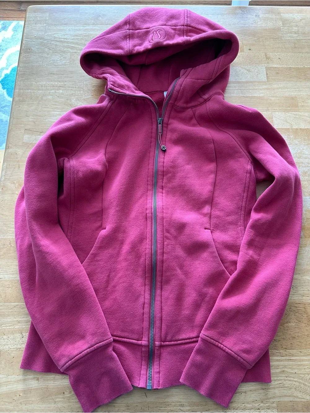 Lululemon full zip scuba hoodie size 6